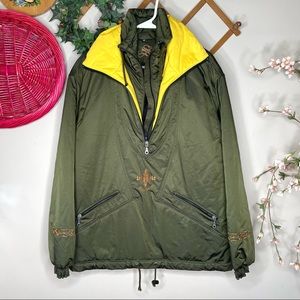 Sportalm mens green ski jacket
